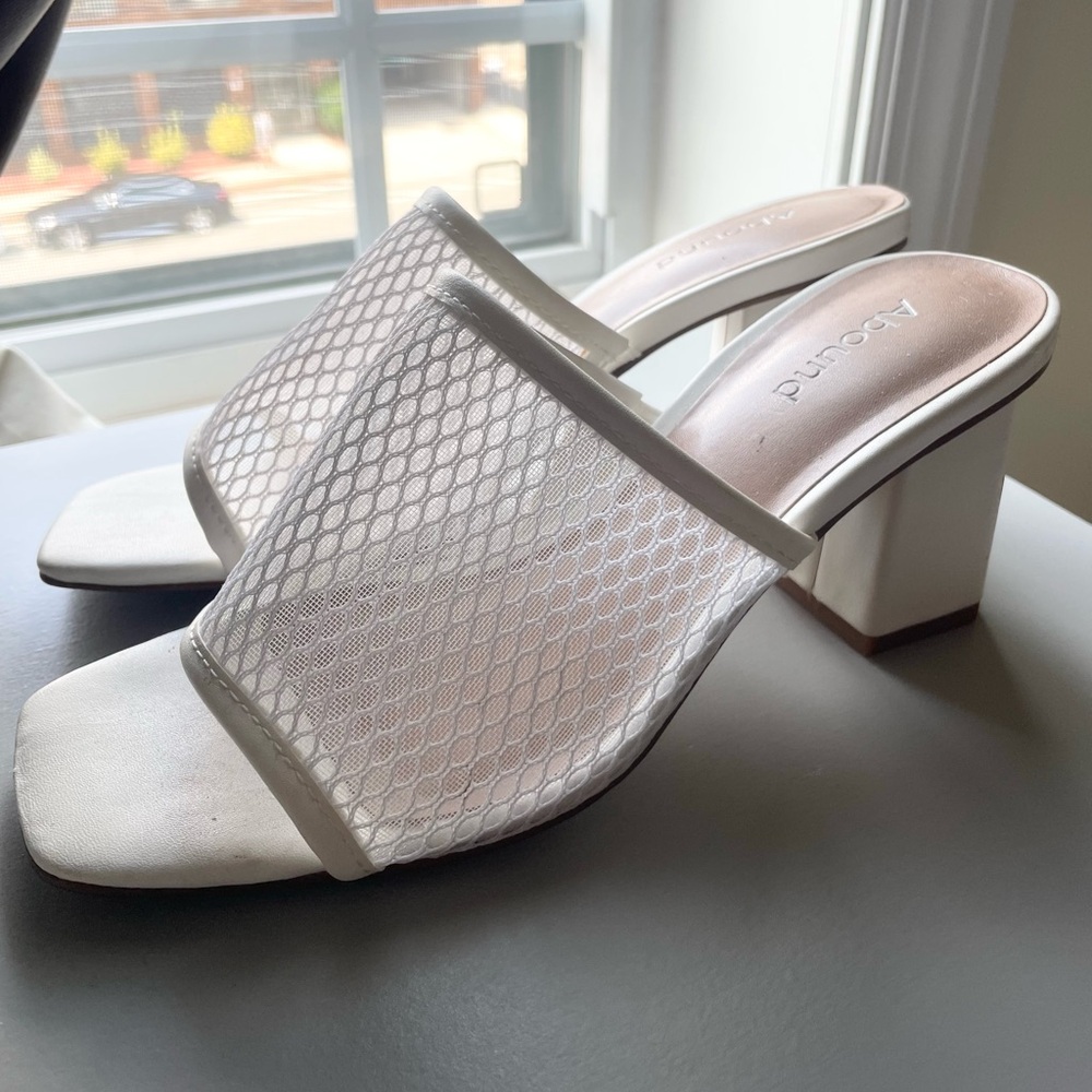 Abound White Heeled Sandal